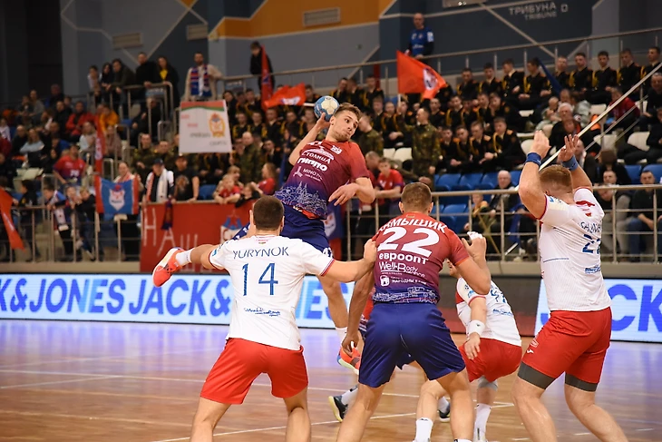 Беларусь. Отряд не заметил потери бойца: армейцы и без Белявского в концовке не дали шанса "Бресту"!, изображение №2