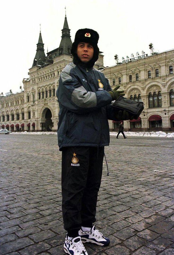 Четкий Роналдо в Моске 1998 год