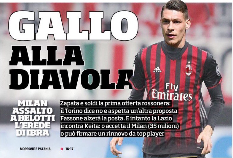 «Петух по-дьявольски». Заголовки Gazzetta, TuttoSport и Corriere за 8 июня