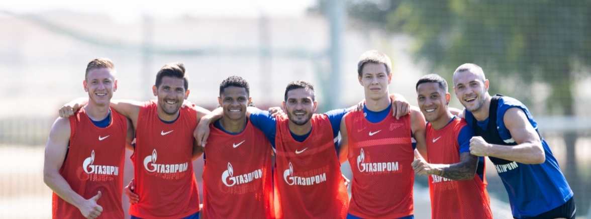 Лунев и Дзюба проводят очередные тренировки в «Зените» после выздоровления (фото)