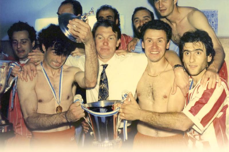 Наши против… «Черноморца» - 1992 – Олег Блохин, Геннадий Литовченко и Олег Протасов за «Олимпиакос»