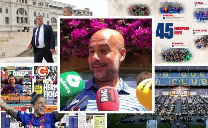 «Барселона» в фото и картинках: июнь 2022