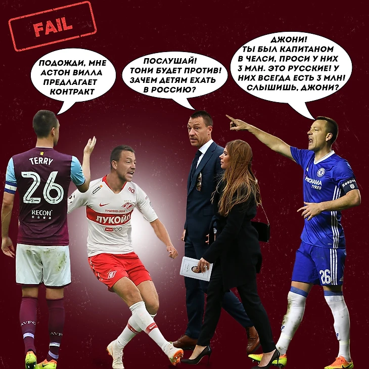 Трансфер не удался