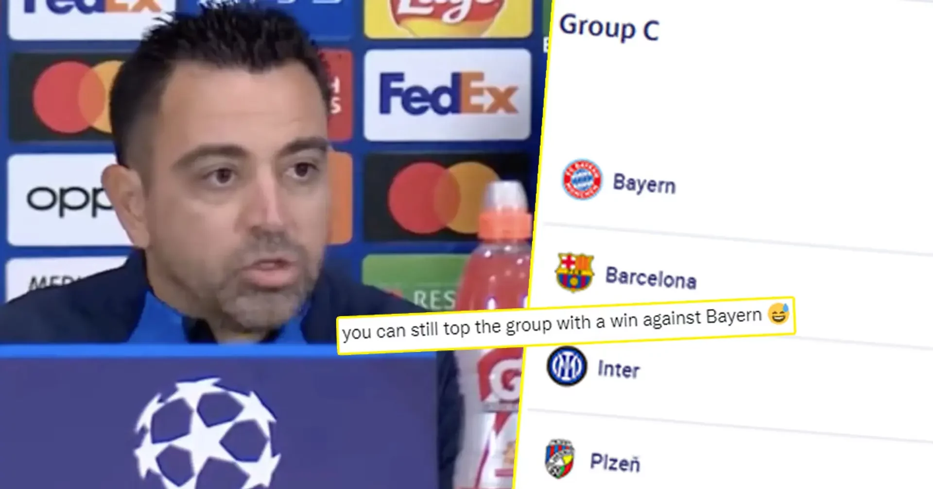 Барселона, Хави, Лига чемпионов УЕФА