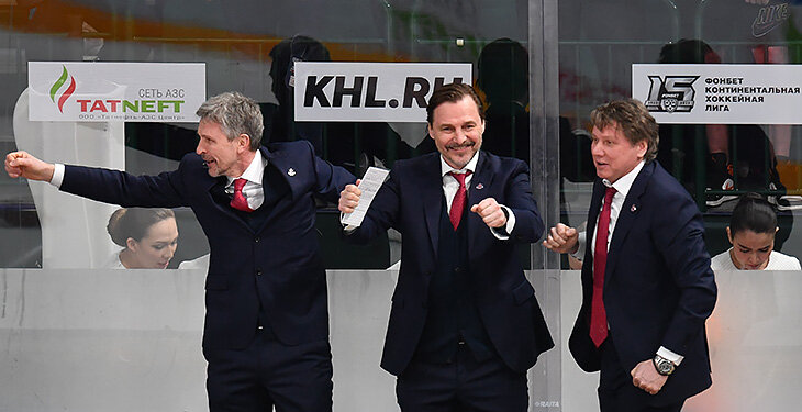 Федоров уже в топе тренеров КХЛ по трофеям – обошел Воробьева и догнал Быкова