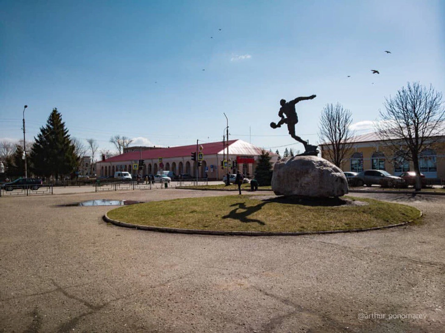 памятник боброву моршанск