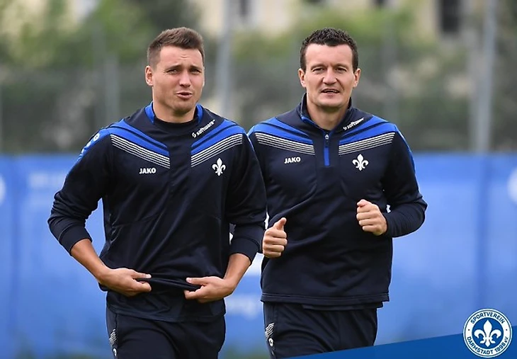 Тренировка ФК &quout;Дармштадт&quout;