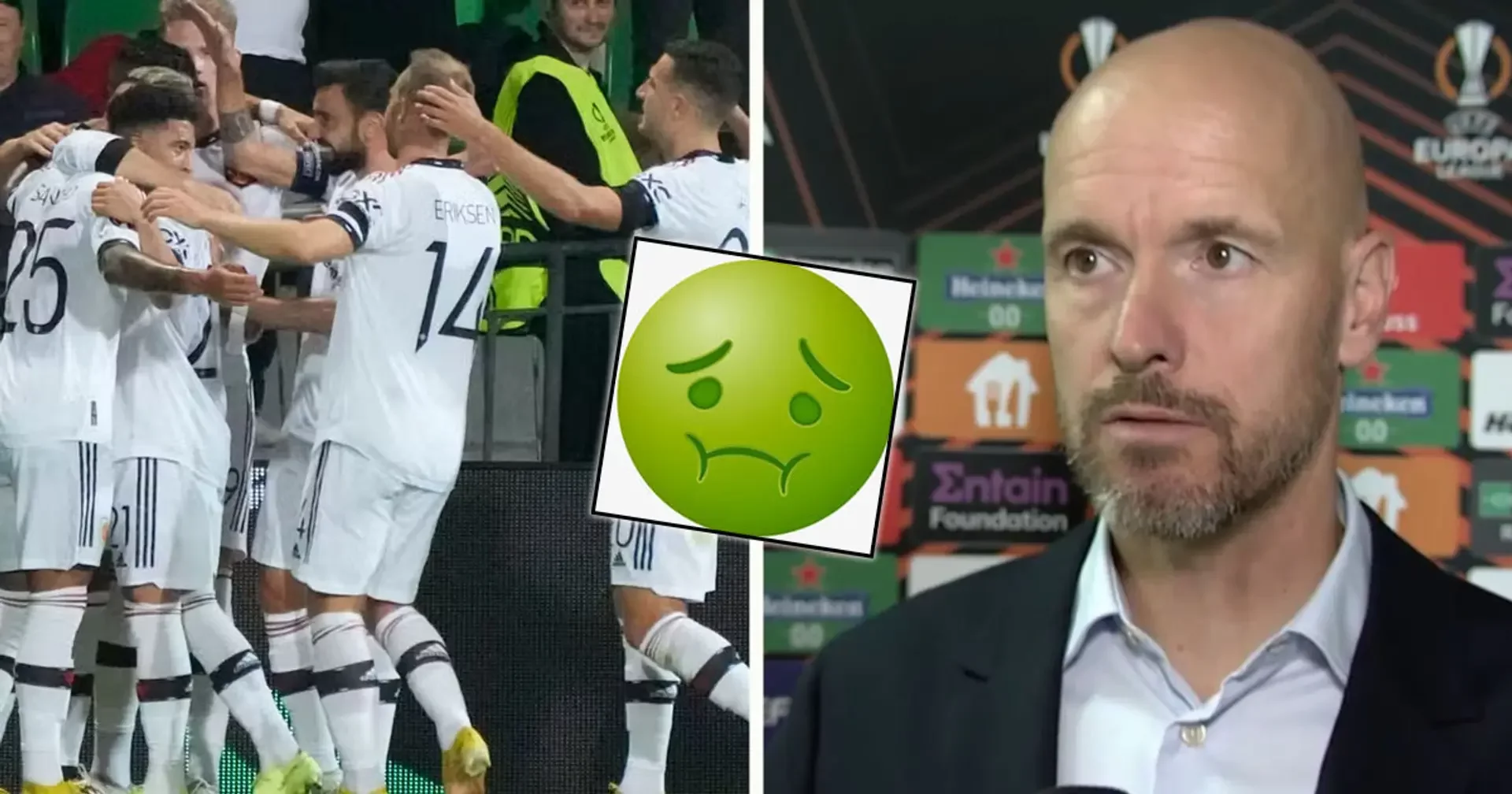 После победы над «Шерифом» игроки «Юнайтед» отравились. Они пропустили несколько тренировок