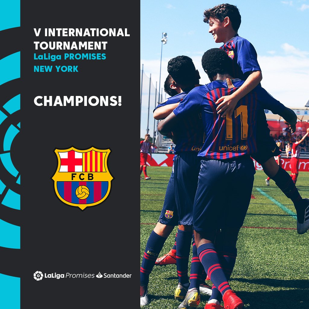 «Барселона» - «Реал Мадрид» 6-1 в финале «LaLiga Promises International»