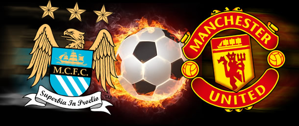 Манчестер Сити - Манчестер Юнайтед (чемпионат Англии 1992-1993, 35 тур). Комментатор - Денис Цаплинд