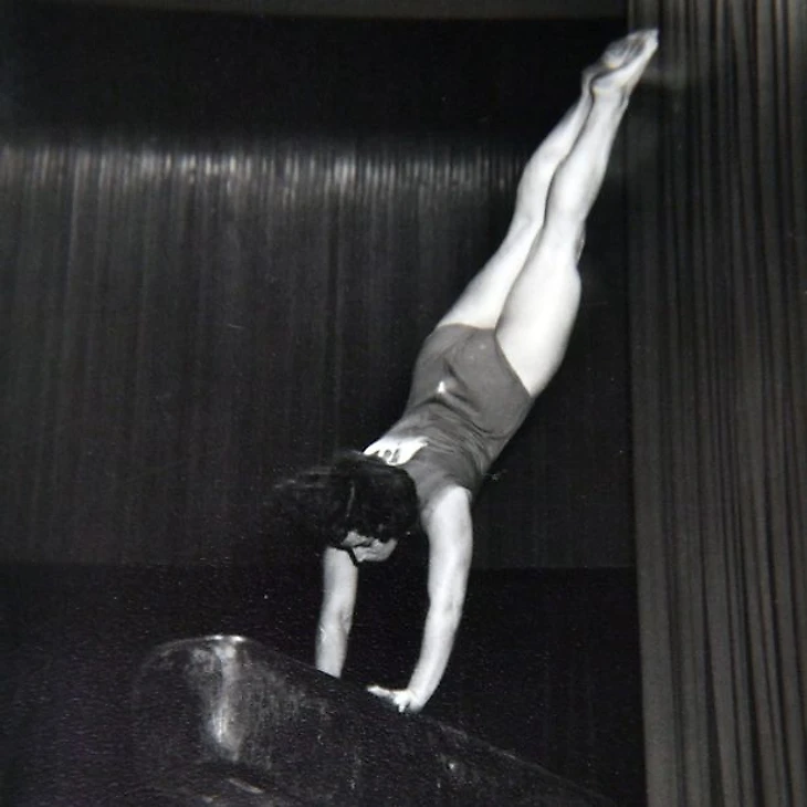 Гвинед Лингард на соревнованиях. 1962 г. Фото: WalesOnline