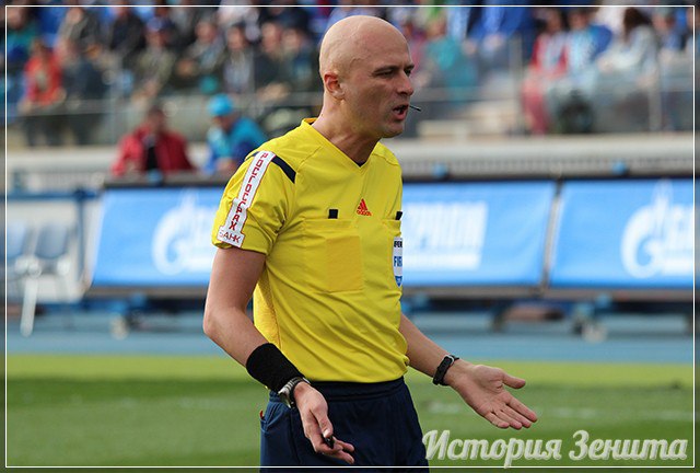 Представление судьи матча «Терек» (Грозный) - «Зенит»