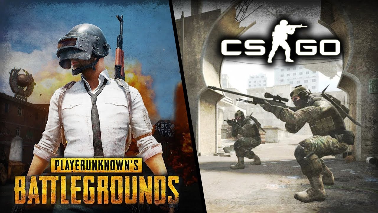 PUBG, Overwatch, CS:GO