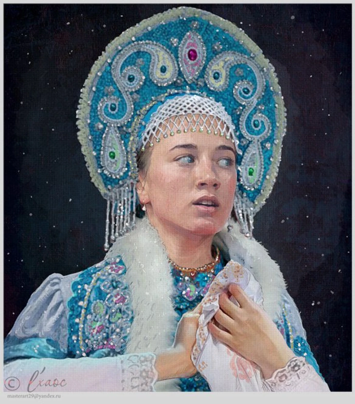 светлая снегурочка