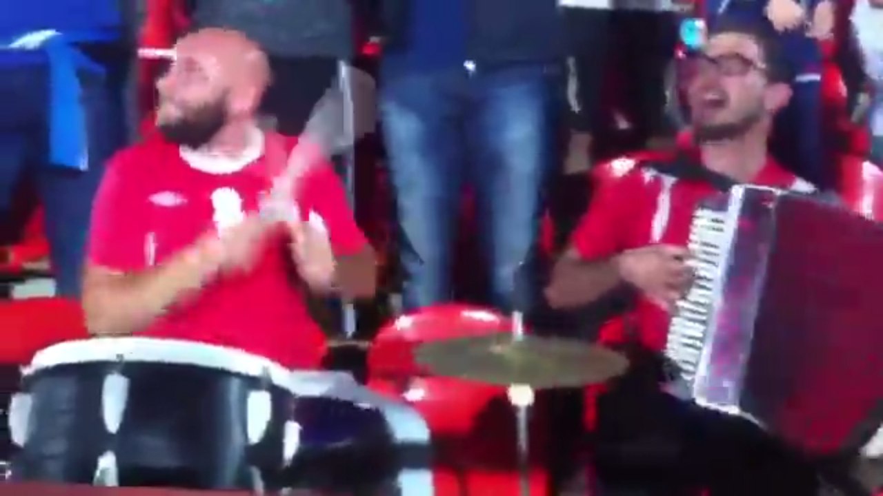 В Нальчике безумно колоритные футбольные болельщики