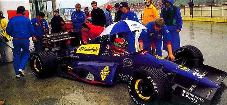 Эрик ван де Пуле за рулём Lambo 291