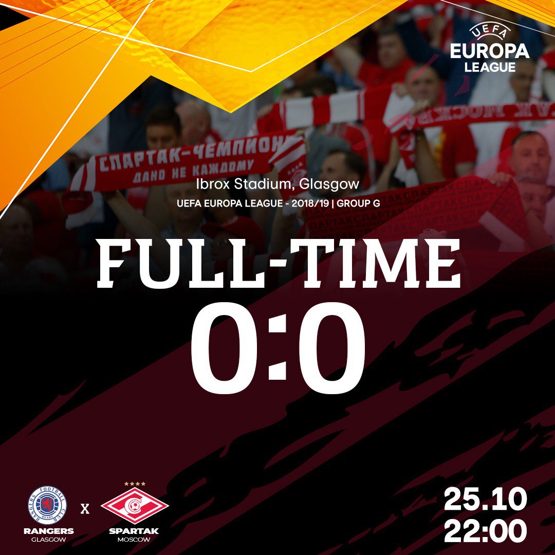 Массимо Каррера, Рейнджерс, Рауль Рианчо, Лига Европы УЕФА, Спартак