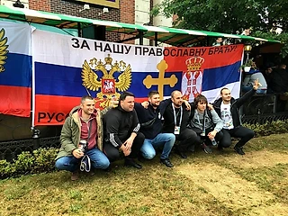 Сербы и русские отдыхают сегодня в Калининграде