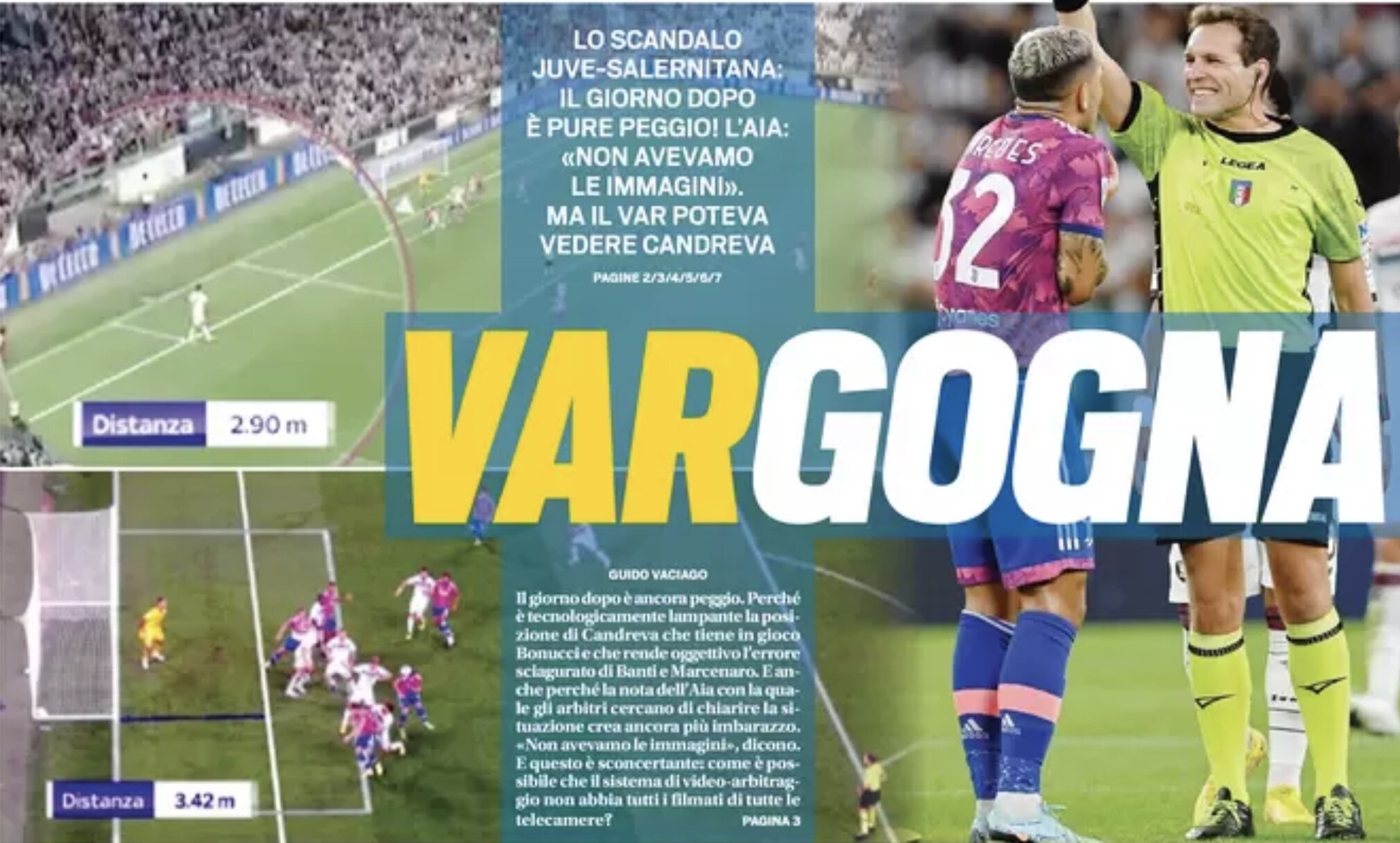 Позор ВАР. Заголовки Gazzetta, TuttoSport и Corriere за 13 сентября