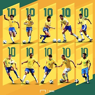 10-ки сборной Бразилии на Чемпионатах Мира начиная с 1982 года