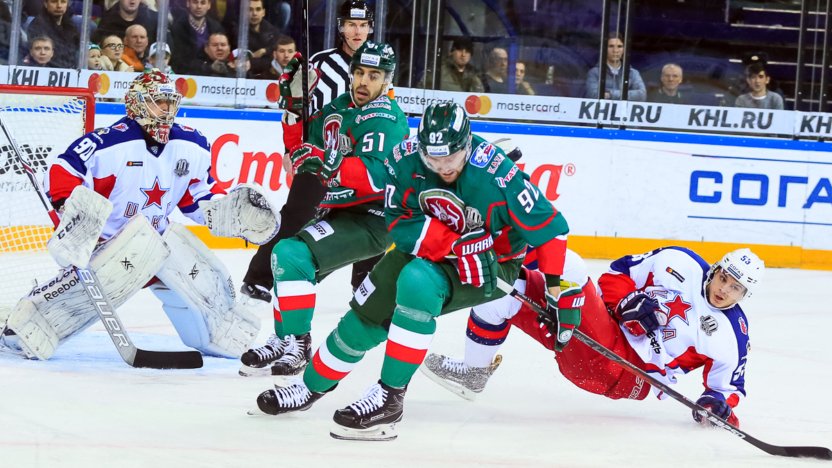 «Ак Барс» победил ЦСКА в первом матче финала Кубка Гагарина КХЛ