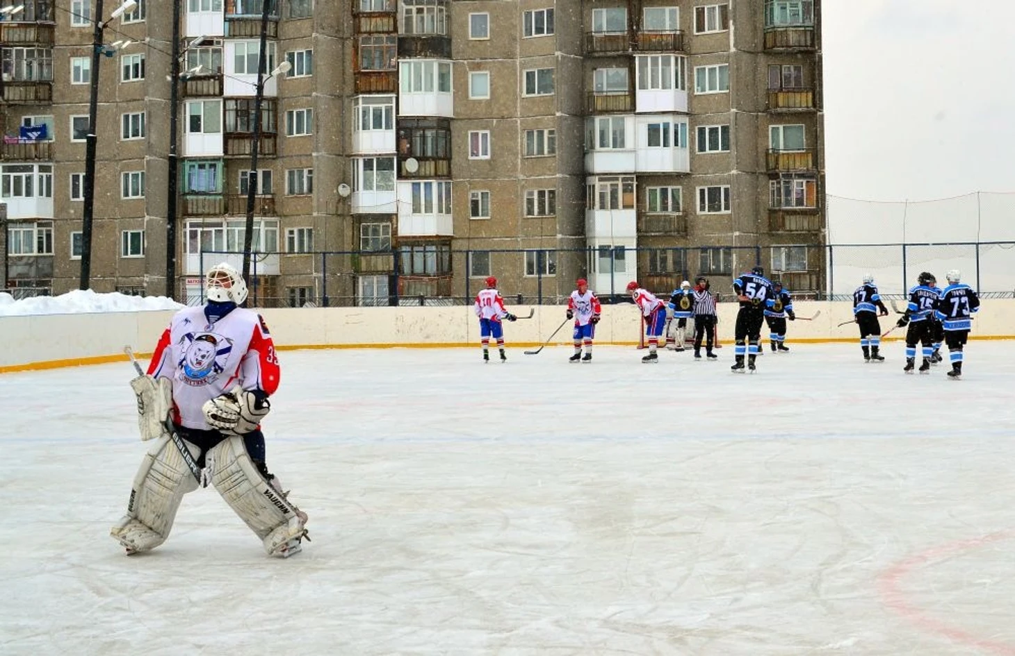 Фрагмент матча СВХЛ