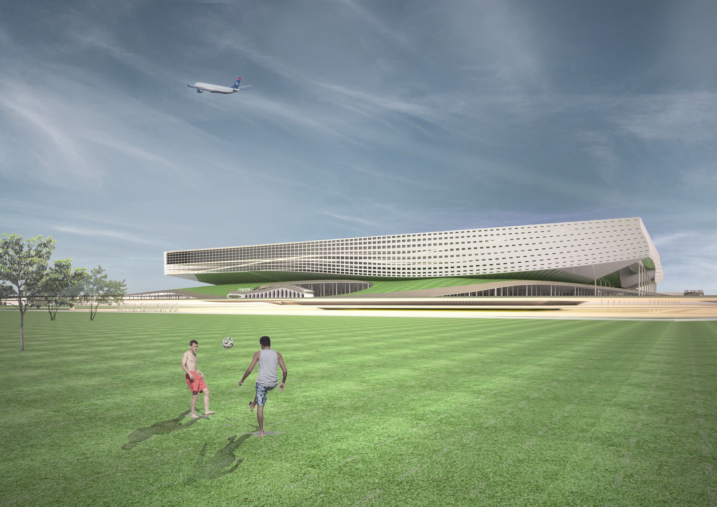 В Уфе разработан проект нового уфимского стадиона «Арена Башкирия». Он вмещает 30 тысяч зрителей