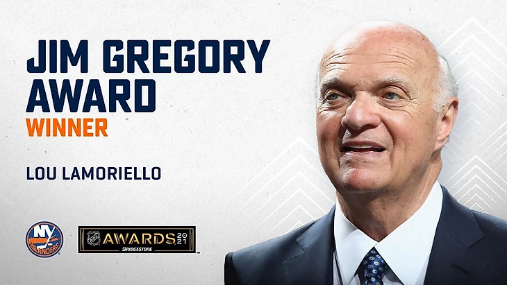 Lamoriello Wins 2021 Jim Gregory General Manager of the Year Award