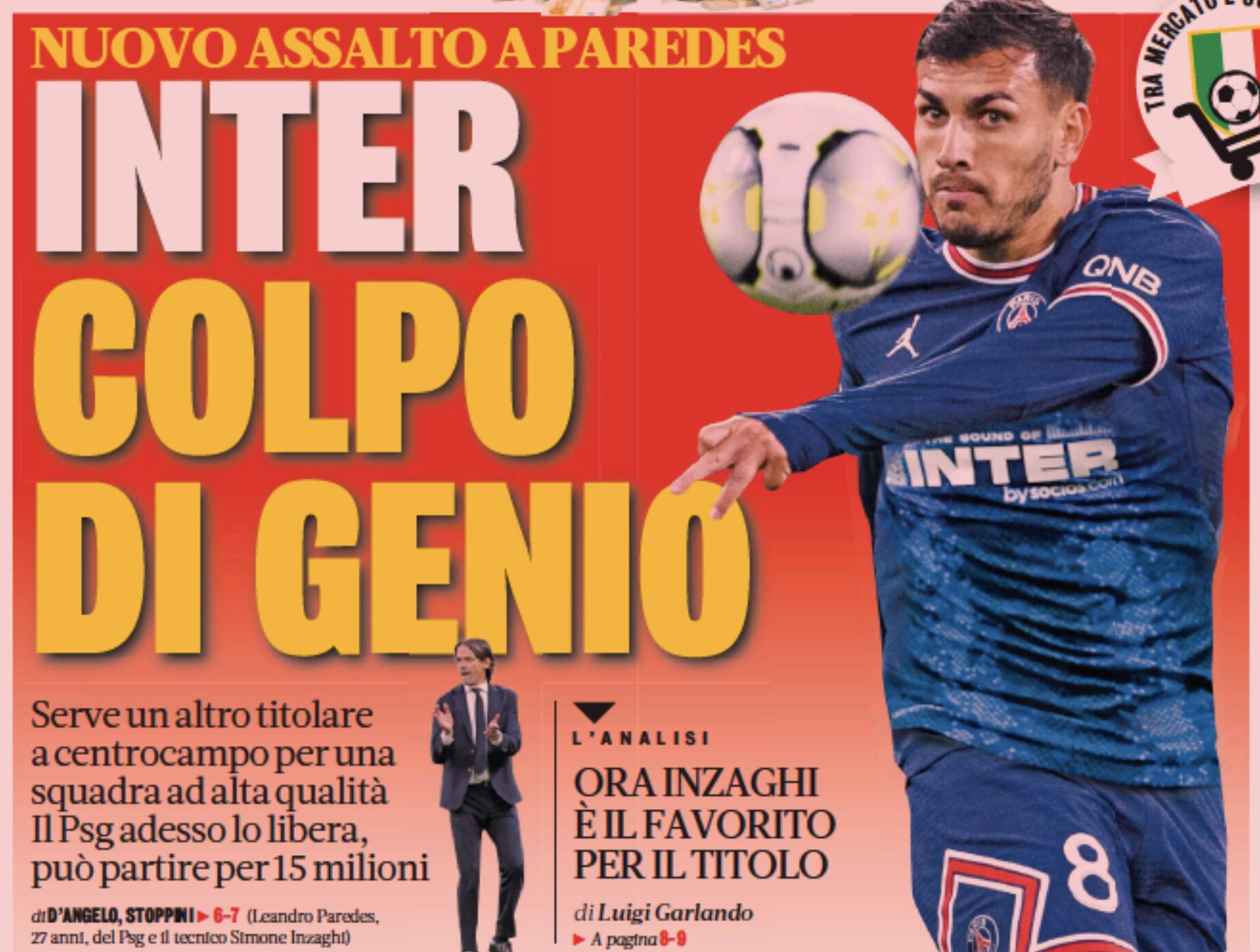 Сделка по гению. Gazzetta, TuttoSport и Corriere за 13 апреля