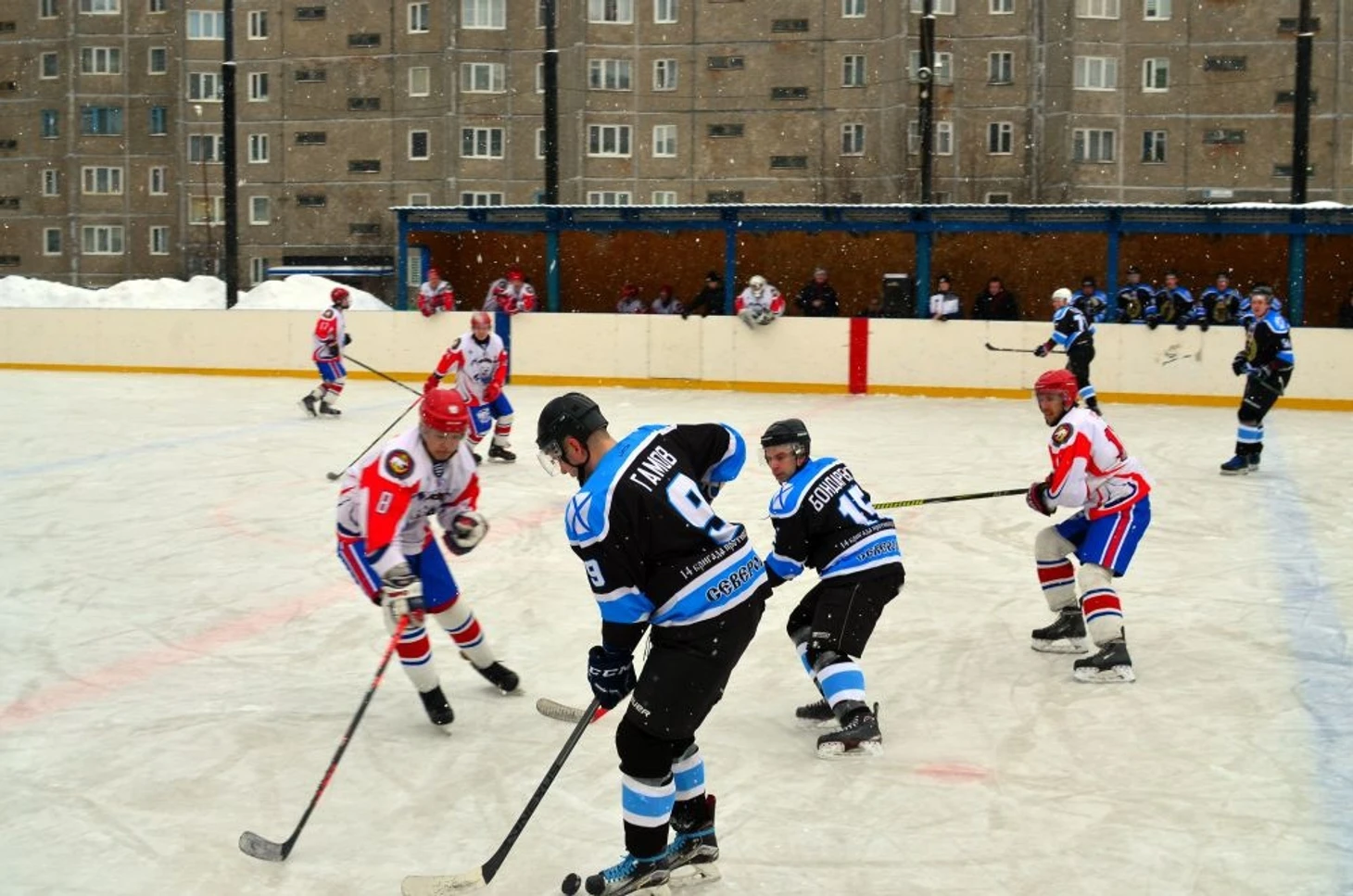 Фрагмент матча СВХЛ