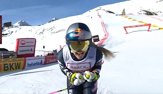 Великая Линдcи Вонн в 41 год выиграла этап Кубка мира. С титановым коленом