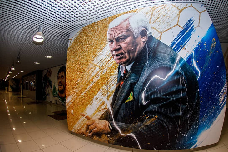 «Салават» украсил домашнюю арену мощным артом. Изобразили даже Гимаева с Радуловым