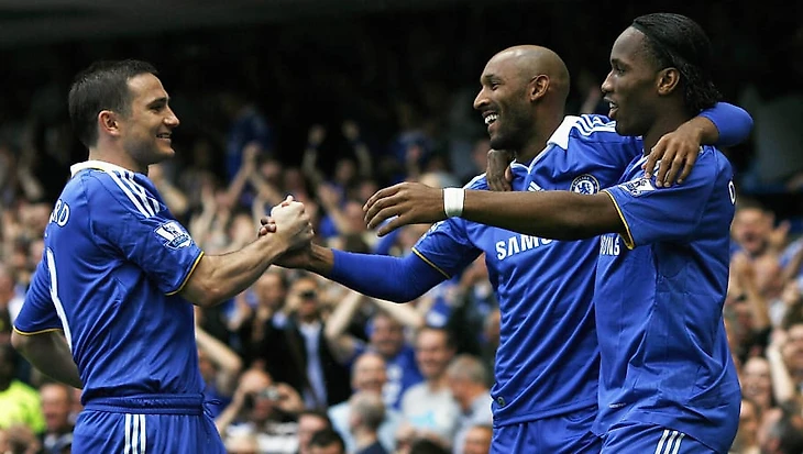 Лэмпард, Анелька и Дрогба