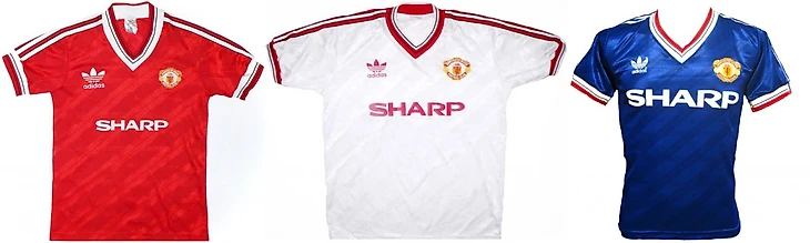 Форма «Манчестер Юнайтед» в сезоне 1986/88.