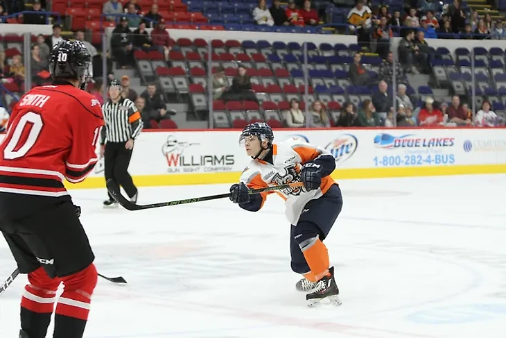 Вилли в составе Flint Firebirds