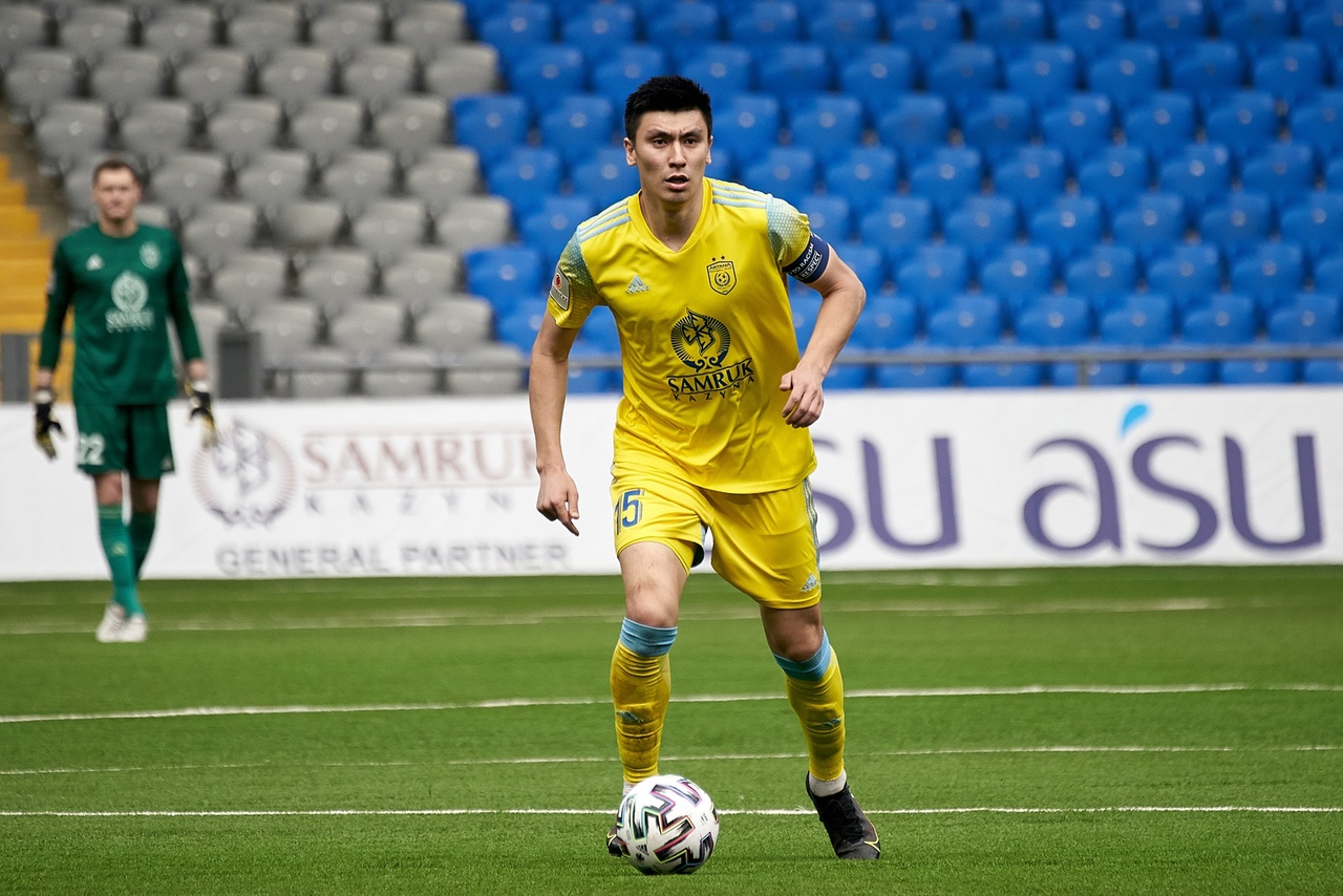 Бейсебеков идеально начал сезон: стал капитаном, забил больше, чем за всю карьеру, и стал абсолютным рекордсменом «Астаны» по матчам в КПЛ