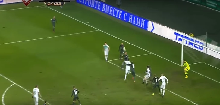 Образцовый прессинг.