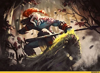 ДОТА 2 ГАЙД: Huskar. Immortal vs Ancient в патче 7.24