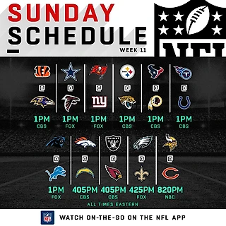 NFL Week 11 Predictions