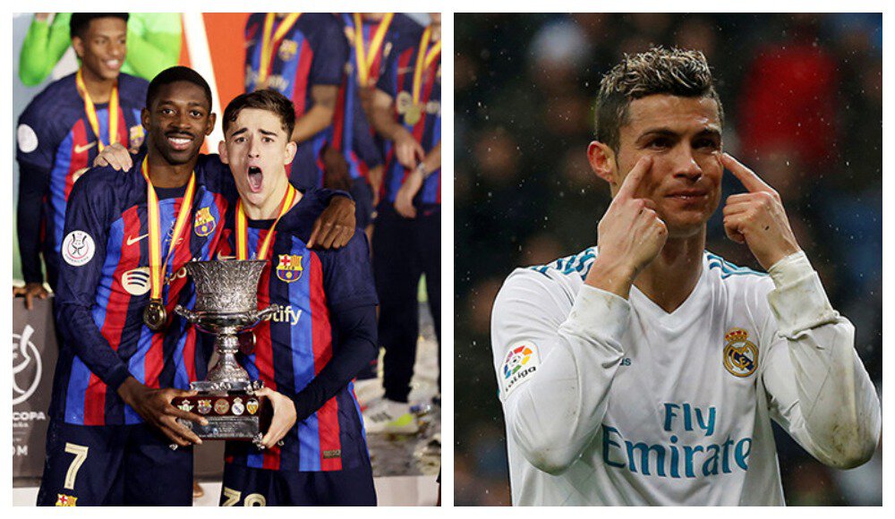 ПСЖ, Барселона, Реал Мадрид, Криштиану Роналду, Аль-Наср Эр-Рияд, Марко Верратти, Гави, Лионель Месси