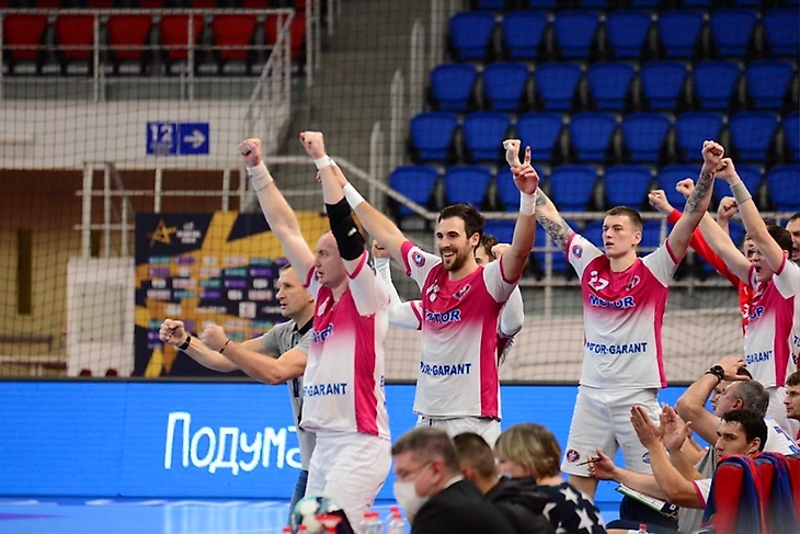 Лига чемпионов. "Брест" снова спотыкается на чужом тарафлексе. "Мотор" надежен на своем, изображение №3