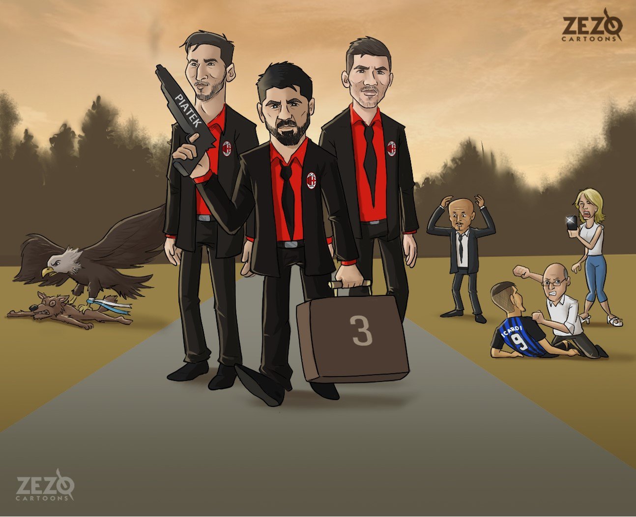 Милан движется в сторону Лиги Чемпионов