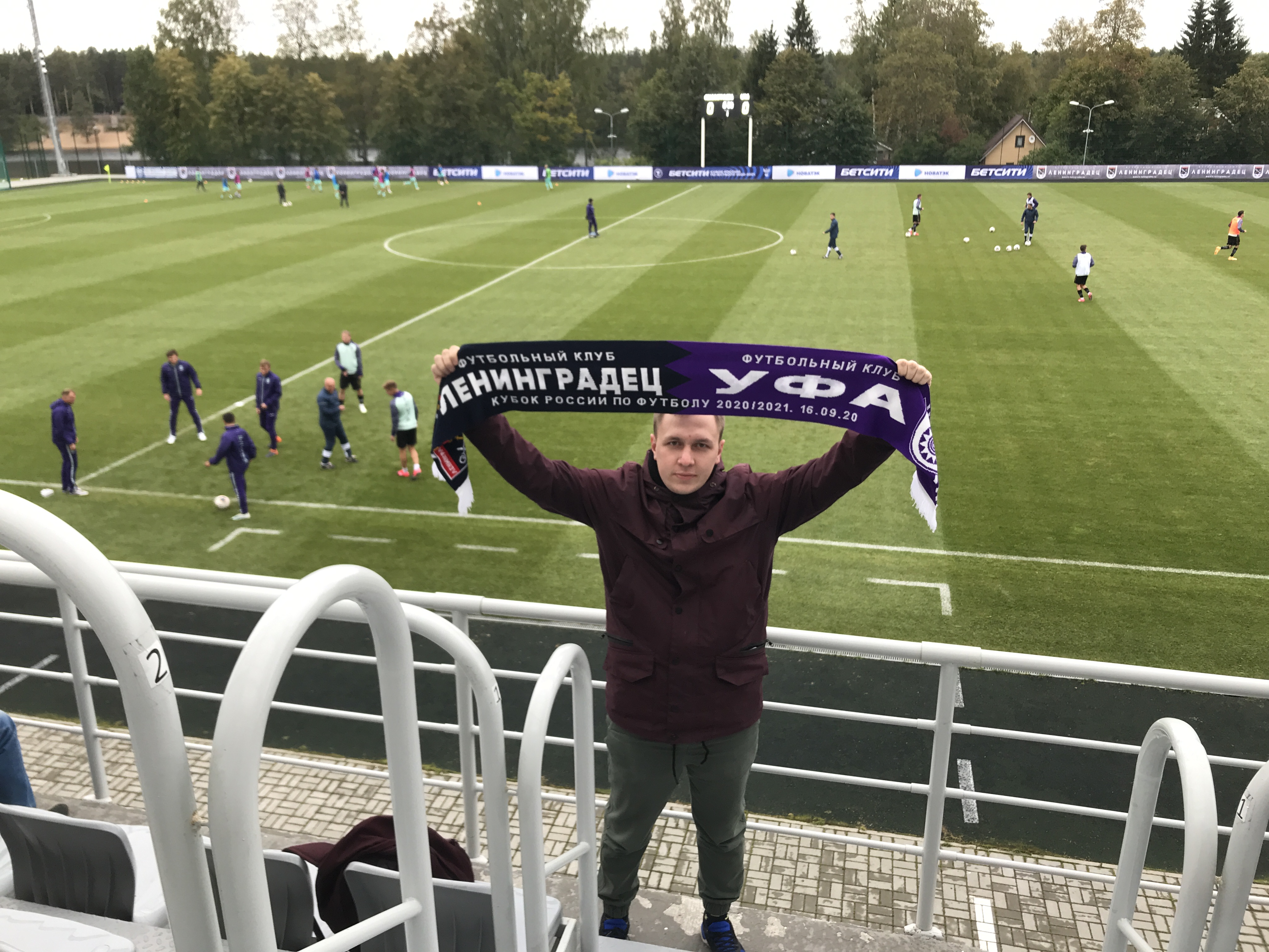 Эстетика Кубка России. Как я съездил на матч «Ленинградца» и «Уфы» в Рощино