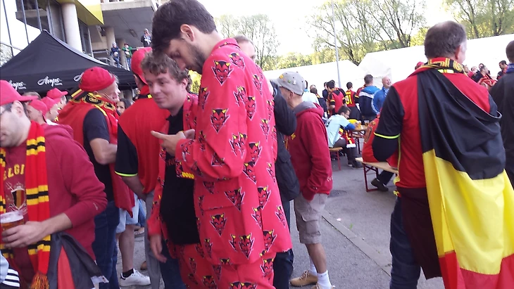 болельщики