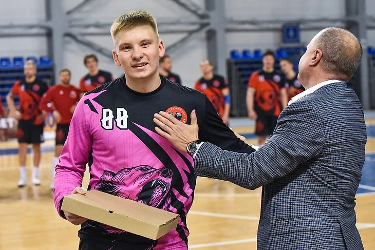 С президентом пермского клуба Алексеем Никифоровым