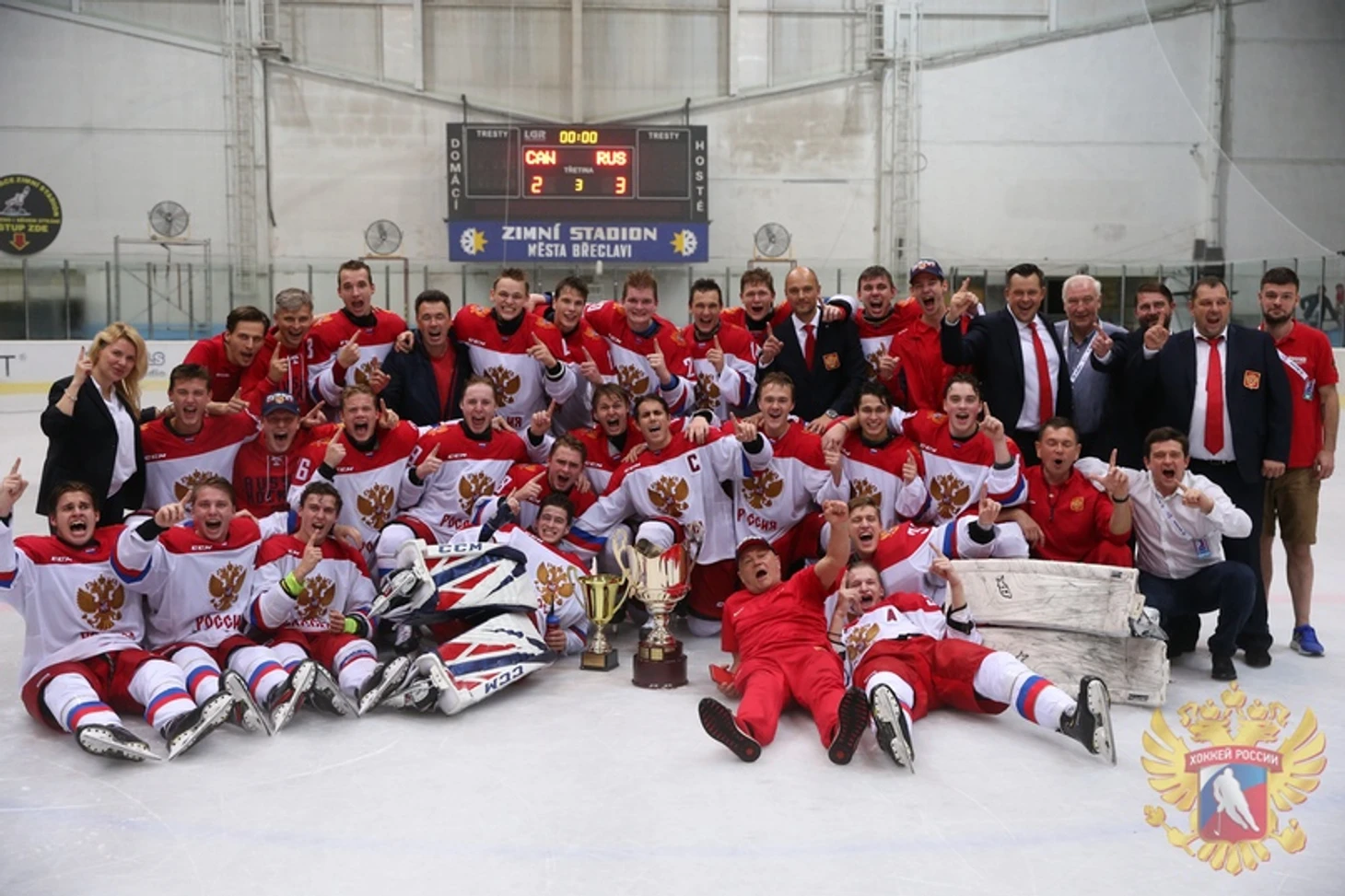 Сборная России U18 — обладатель Кубка Глинки/Гретцки 2019г.!