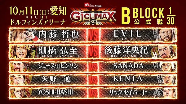 Превью NJPW G1 Climax 30, изображение №38