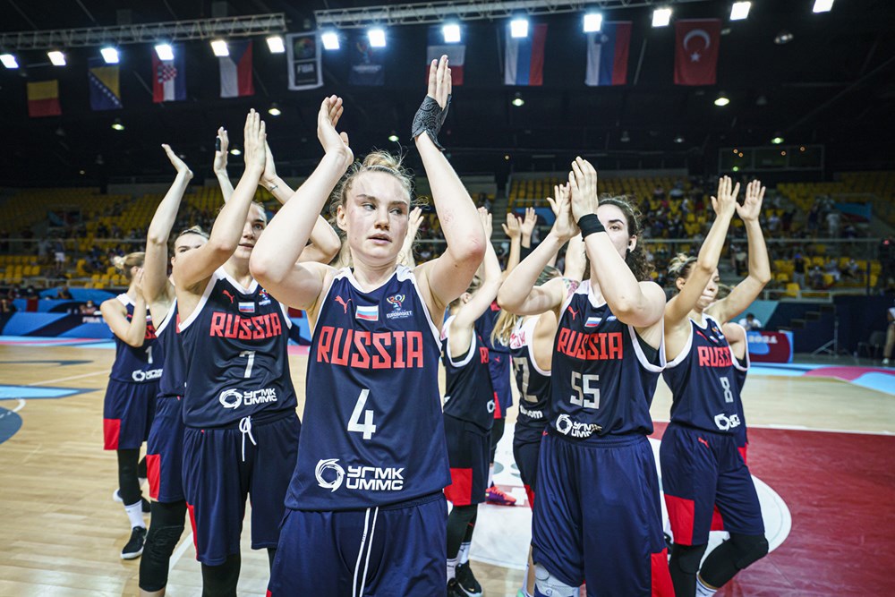 Раиса Мусина, Мария Вадеева, сборная Хорватии жен, Евробаскет-2021 жен, сборная России жен