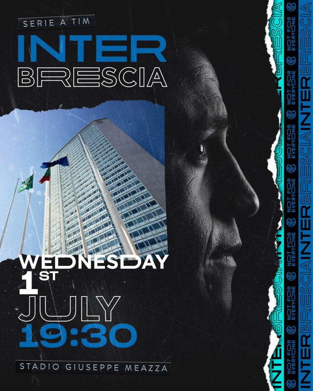 Интер - Брешиа. 29 тур Серии А. Превью