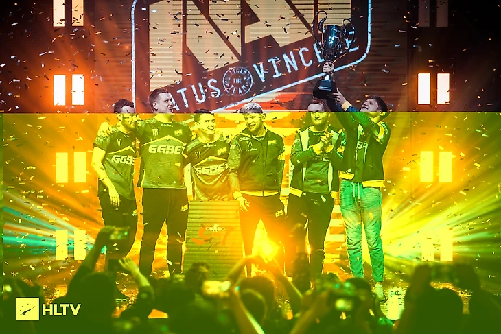 Natus Vincere с чемпионским кубком StarSeries iLeague Season 7